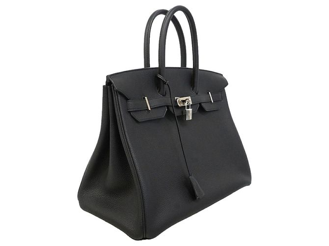 Hermès Borsa Hermes Birkin 35 Togo Black Nero - vista 2