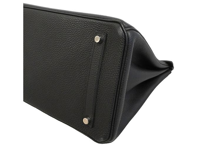 Hermès Borsa Hermes Birkin 35 Togo Black Nero - vista 7