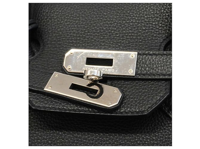 Hermès Borsa Hermes Birkin 35 Togo Black Nero - vista 9