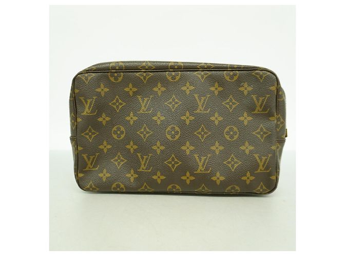 Beauty Case Louis Vuitton Monogram Toilette 28 Marrone - vista 10
