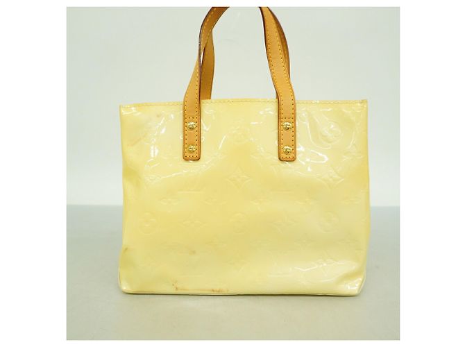 Borsa Louis Vuitton Vernis Lead PM Bianco - vista 10
