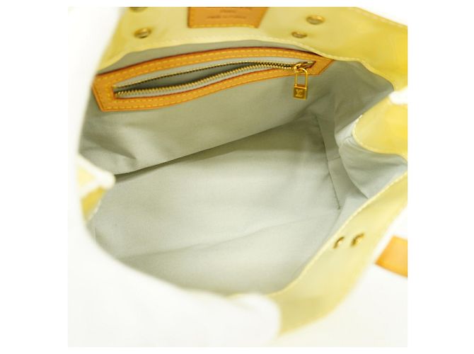 Borsa Louis Vuitton Vernis Lead PM Bianco - vista 4
