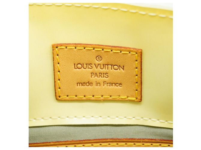 Borsa Louis Vuitton Vernis Lead PM Bianco - vista 5