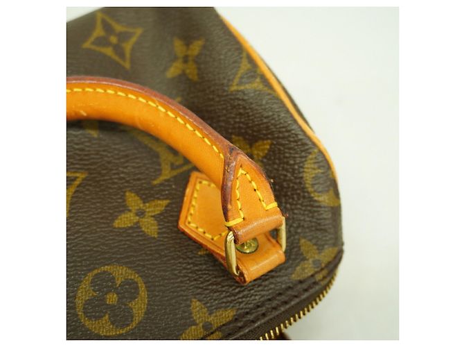 Borsa a mano Louis Vuitton Monogram Mini Speedy Marrone - vista 11