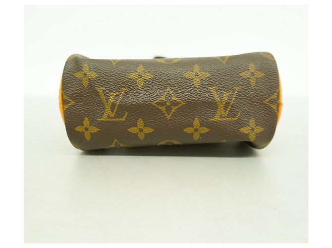 Borsa a mano Louis Vuitton Monogram Mini Speedy Marrone - vista 3