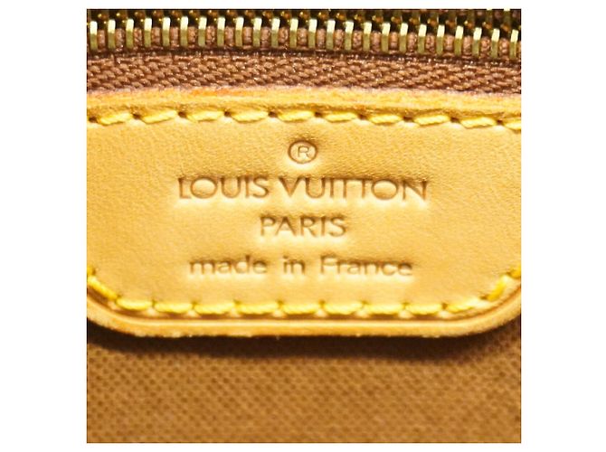 Borsa Cabas Piano Monogram Louis Vuitton Marrone - vista 5