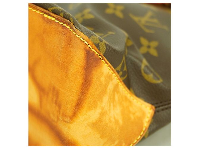 Borsa Cabas Piano Monogram Louis Vuitton Marrone - vista 8