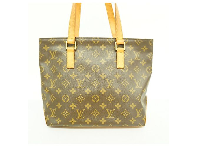 Borsa Cabas Piano Monogram Louis Vuitton Marrone - vista 9