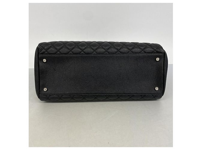 Borsa a tracolla Chanel Matelassé con catena in nero - vista 3