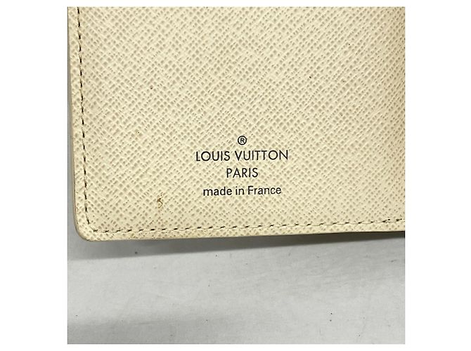 Cartera Tri-fold Louis Vuitton Damier Azur Blanco - vista 4