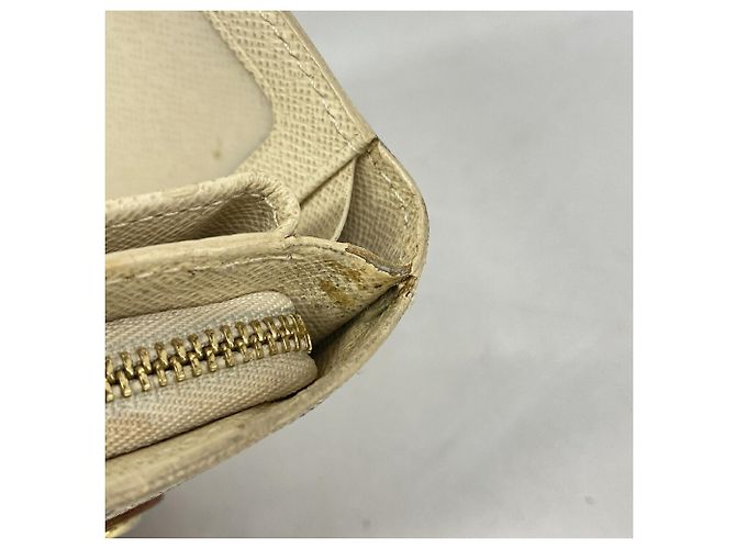 Cartera Tri-fold Louis Vuitton Damier Azur Blanco - vista 5