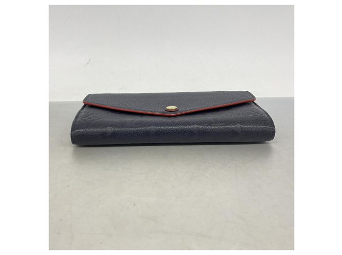 Louis Vuitton Monogram Empreinte Portefeuille Sarah Long Wallet Rosso - vista 2