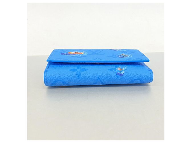 Louis Vuitton Tri-fold Wallet in Pool Blue - view 2