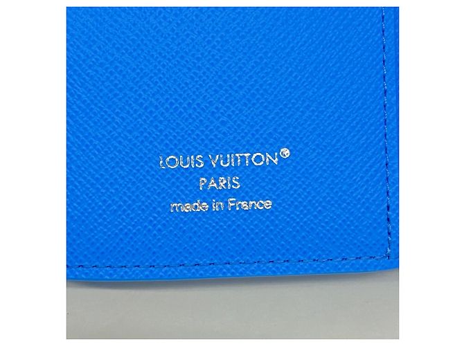 Louis Vuitton Tri-fold Wallet in Pool Blue - view 4