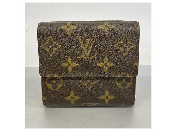 Louis Vuitton Tri-fold Geldbörse Braun Lila - Ansicht 10