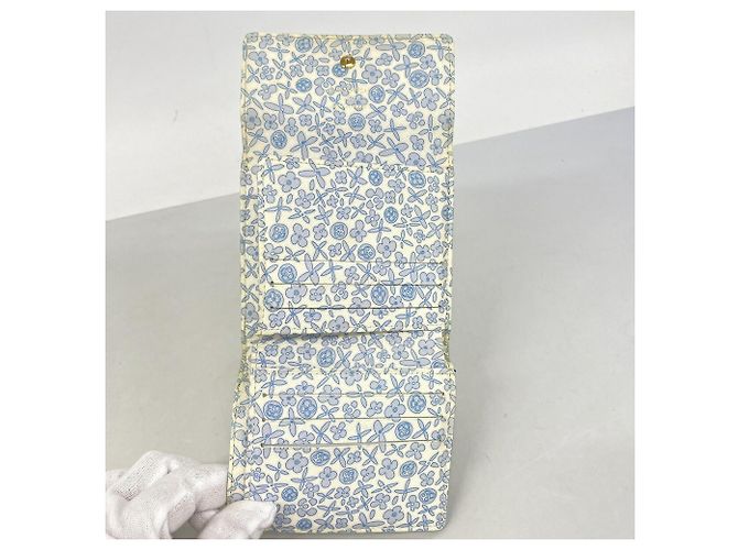 Louis Vuitton Tri-fold Geldbörse Braun Lila - Ansicht 3
