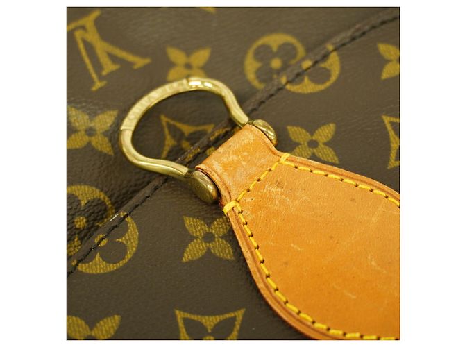 Borsa a tracolla Louis Vuitton Monogram Saint Cloud GM Marrone - vista 11