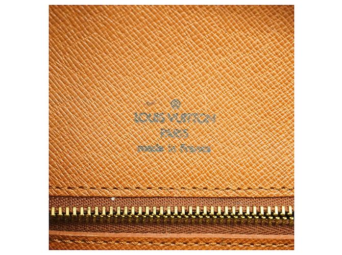 Borsa a tracolla Louis Vuitton Monogram Saint Cloud GM Marrone - vista 5