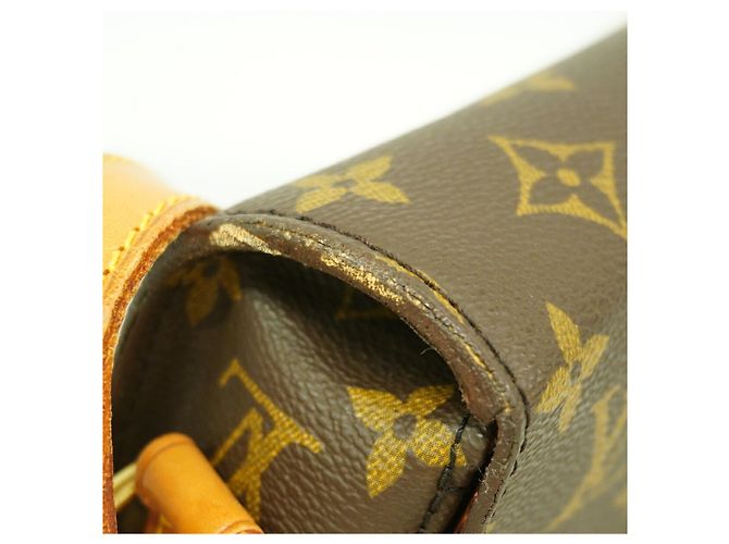 Borsa a tracolla Louis Vuitton Monogram Saint Cloud GM Marrone - vista 9