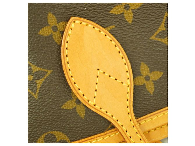 Borsa Tote Louis Vuitton Monogram Neverfull GM Marrone - vista 10