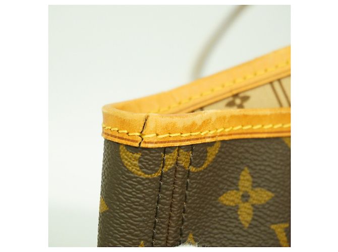 Borsa Tote Louis Vuitton Monogram Neverfull GM Marrone - vista 11