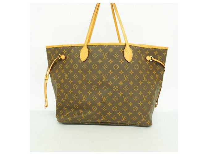 Borsa Tote Louis Vuitton Monogram Neverfull GM Marrone - vista 12