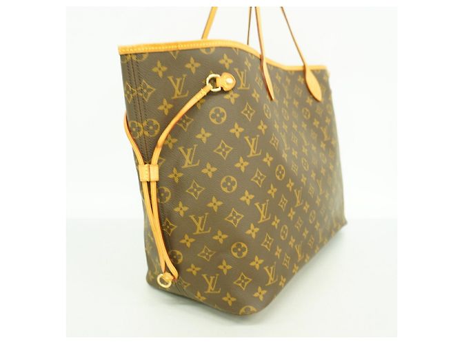 Borsa Tote Louis Vuitton Monogram Neverfull GM Marrone - vista 2