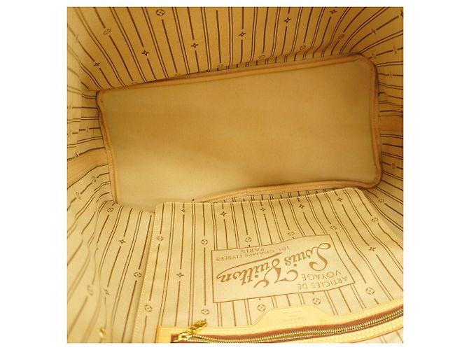 Borsa Tote Louis Vuitton Monogram Neverfull GM Marrone - vista 4