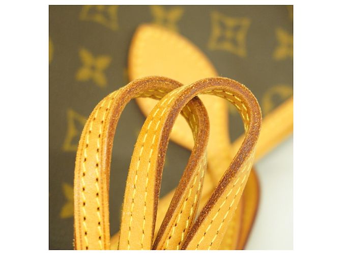 Borsa Tote Louis Vuitton Monogram Neverfull GM Marrone - vista 8
