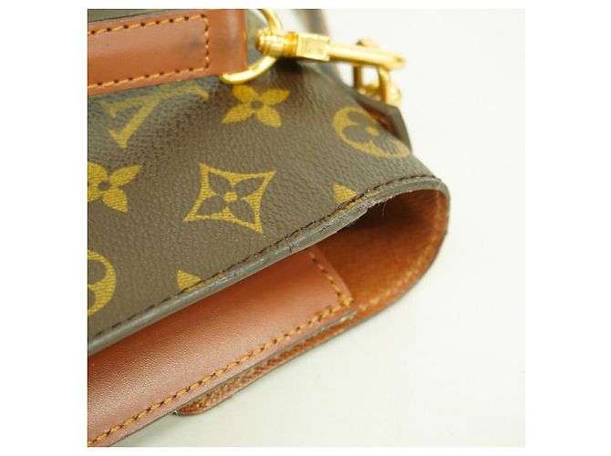 Borsa Louis Vuitton Monogram Monceau 28 Marrone - vista 10