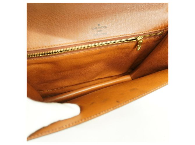 Borsa Louis Vuitton Monogram Monceau 28 Marrone - vista 4