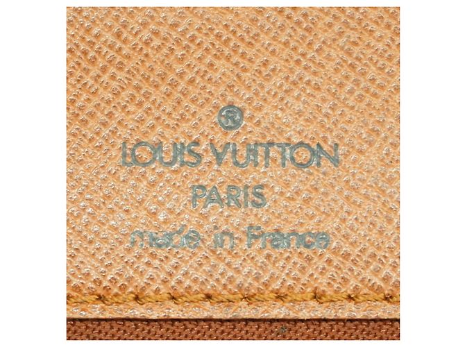 Borsa Louis Vuitton Monogram Monceau 28 Marrone - vista 5