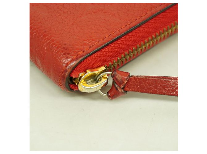 Louis Vuitton Monogram Empreinte Portefeuille Clemence Long Wallet Fuschia - vista 7
