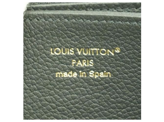 Louis Vuitton Monogram Empreinte Bicolor Zippy Wallet Schwarz Beige - Ansicht 4