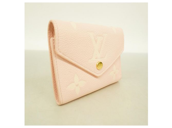 Louis Vuitton Rose Tri-fold Geldbörse Braun - Ansicht 2