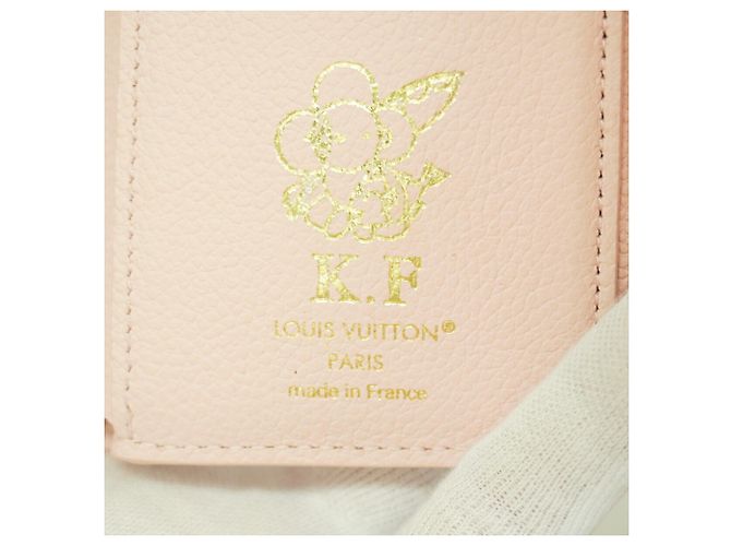 Louis Vuitton Rose Tri-fold Geldbörse Braun - Ansicht 4