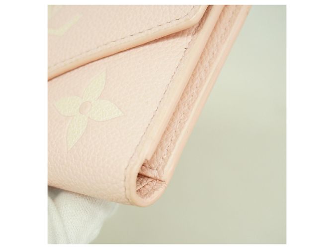 Louis Vuitton Rose Tri-fold Geldbörse Braun - Ansicht 5