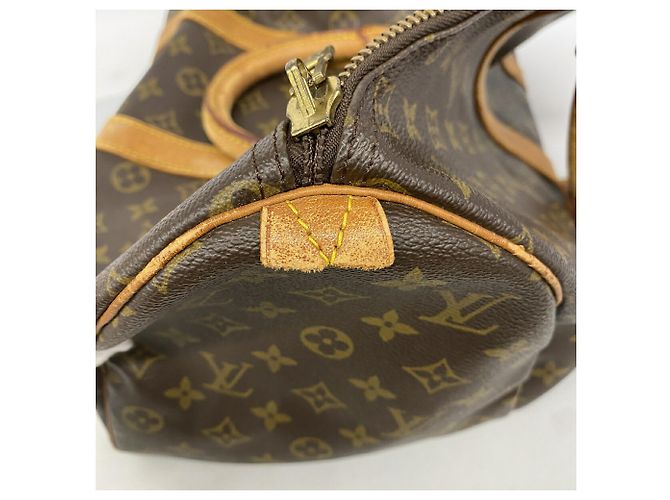 Louis Vuitton Boston Monogram Keepall 45 Marrone - vista 5