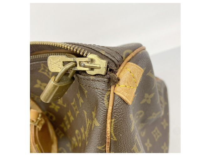 Louis Vuitton Boston Monogram Keepall 45 Marrone - vista 7