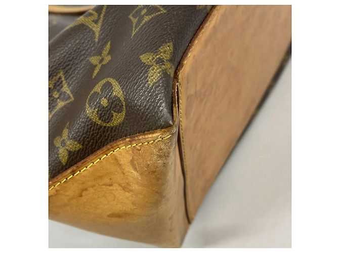 Borsa Cabas Alto Monogram Louis Vuitton Marrone - vista 6