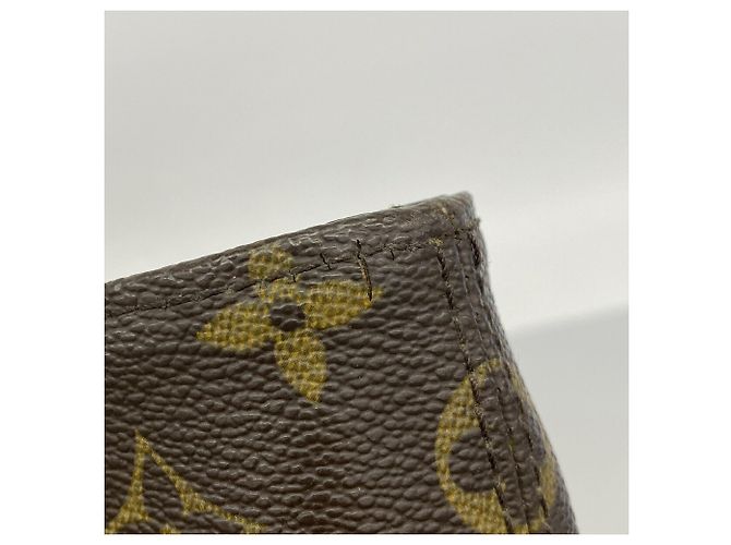 Borsa Cabas Alto Monogram Louis Vuitton Marrone - vista 7