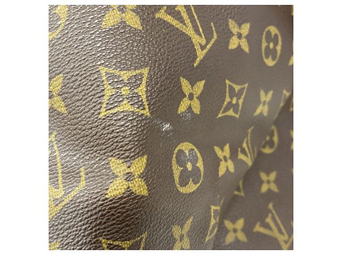 Borsa Cabas Alto Monogram Louis Vuitton Marrone - vista 9