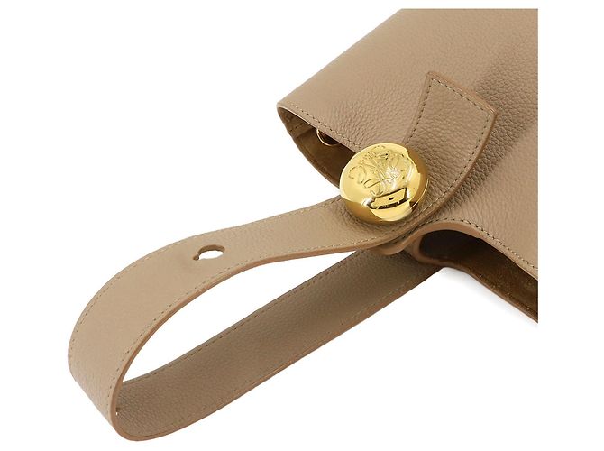 Borsa Secchiello Mini Pebble Loewe Sabbia - vista 5