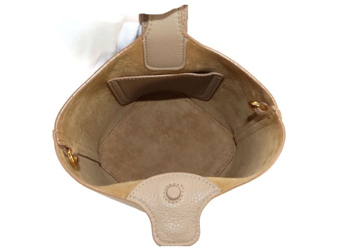 Borsa Secchiello Mini Pebble Loewe Sabbia - vista 6