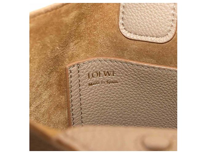 Borsa Secchiello Mini Pebble Loewe Sabbia - vista 7