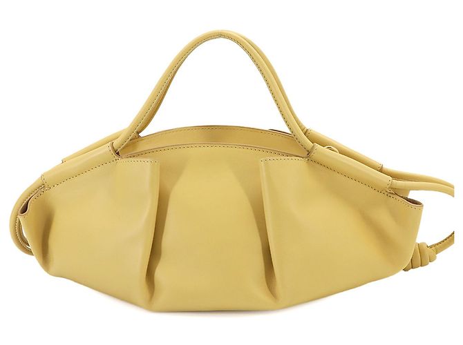 Borsa a mano 2 vie Loewe Paseo Small Giallo - vista 2