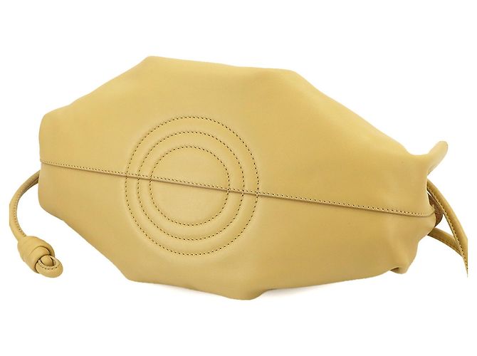 Borsa a mano 2 vie Loewe Paseo Small Giallo - vista 4