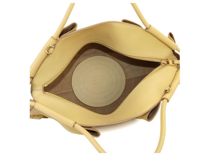 Borsa a mano 2 vie Loewe Paseo Small Giallo - vista 6