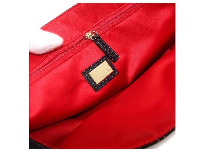 Borsa Fendi Zucchino Nero - vista 6