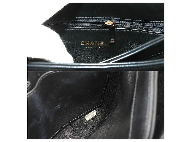 Borsa Chanel Trendy CC Chevron V-Stitch Nero - vista 8